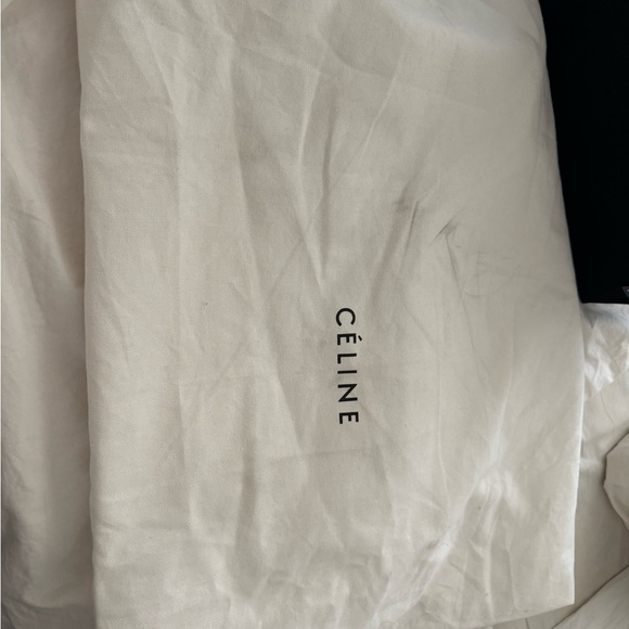 Celine micro luggage in black pebbled leather. Comes with bag insert - Picture 8 of 8